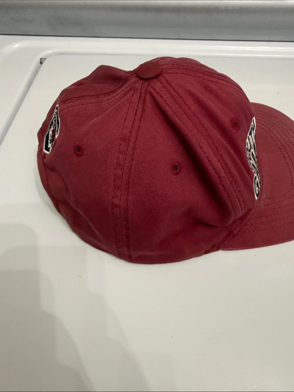 Vintage South Carolina Gamecocks Embroidered Garnet Baseball Cap